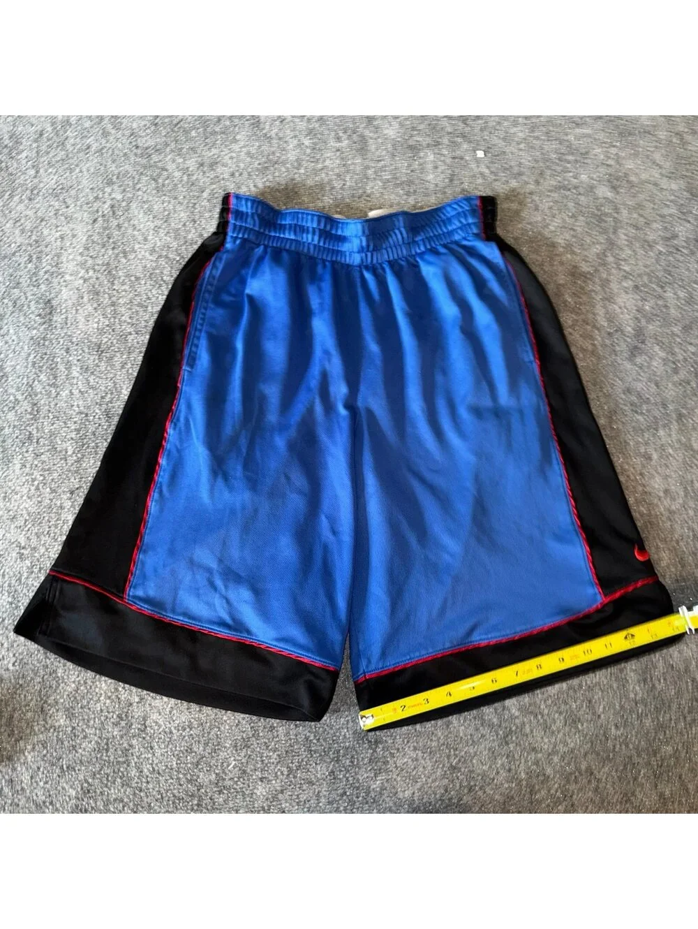 Nike Multicolor Baggy Hoop Shorts Mens MD Vtg y2k 90s Rare